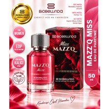 BioBellinda Mazz’q Miss Kadın Parfüm Eau De Parfum Zarafetin ve Güzelliğin Kokusu 50 ml