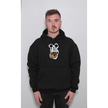 BUMETA Mickey Mouse Fare Çizgi Film Sweatshirt Unisex Kapüşonlu Hoodie