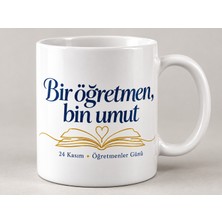 Öğretmen Miminal Kupa, Tasarım Kupa, Baskılı Seramik Kupa, Temalı Kupa, Özel Tasarım Bardak, Kahve Kupası, Hediyelik Kupa