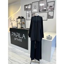 Nurcan Çetin Fermuar Detaylı Pantolon Takım