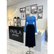 Sentez Pure Yanı Biyeli Etek