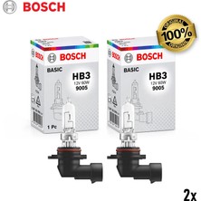 Bosch HB3 Far Ampul (9005) Halojen 12V 60W (2 Adet)