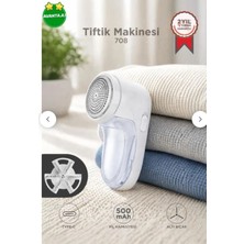 Beyzelif Butik Beyzelif  Şarjlı Tüy ve Tiftik Temizleme Makinesi Extra Bıçaklı 708