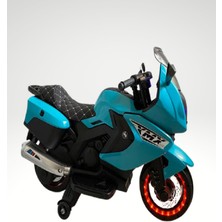 Babyhope Akülü 12 V.motorsiklet ( Mxm ) (Turkuaz)