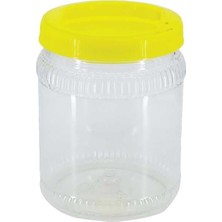 Str Store Benim Marifetlerim - Kapaklı Şeffaf Gövde Turşu Bidonu 1 Litre