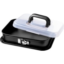 Str Store Kaiser Bake & Take Kelepçeli Kapaklı Kek Kalıbı 36X24 cm