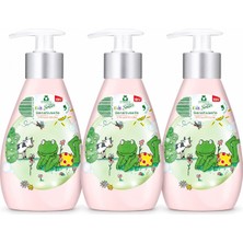 Frosch Kids Senses Şeftali Çiçeği Hassas Çocuk Sıvı El Sabunu 3 x 300 ml - 900 ml