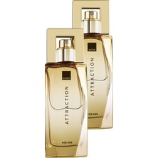 Avon Attraction Kadın Parfüm Edp 50 Ml. Ikili Set