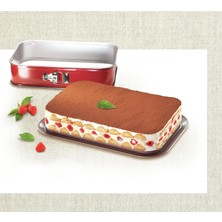 Str Store Delibake Dikdörtgen Kelepçeli 36 x 24 cm Kek Kalıbı - 2100104743