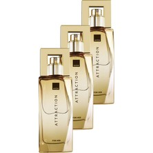 Avon Attraction Kadın EDP 50 ml Üçlü Set Meyveli Koku ile Kışkırtıcı Deneyim