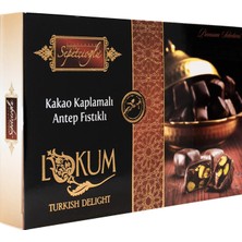 Erdem Sepetçioğlu Kakao Kaplamalı Antep Fıstıklı Çifte Kavrulmuş Lokum 300G
