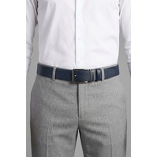 ONZ Hakiki Deri Erkek Spor Kemer - Kot ve Jeans Pantolon Uyumlu_4 cm