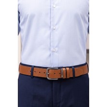 ONZ Hakiki Deri Erkek Spor Kemer - Kot ve Jeans Pantolon Uyumlu_4 cm