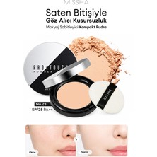 MISSHA Cildin Parlak Ve Pürüzsüz Gösteren Kompakt Pudra Pro-Touch Powder Pact SPF25/PA++ (No.23)