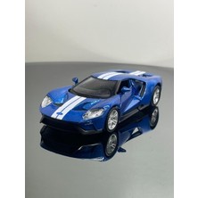 Scowetto Ford Gt 1:32 Ölçek Metal Çek Bırak Model Araba 12 cm