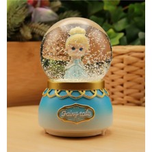 Disneyland Peri Masalı Işıklı ve Müzikli Kar Küresi Büyük Boy