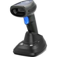 Henex HC5208RC 2d Kablosuz Barkod Okuyucu 1.0mp + 2.4g + Cardle Bt Hıd + Ble +  3 In 1 + USB Dongle