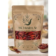 Aktavarium Kurutulmuş Atom Biberi 25 gr - Doğal Güneşte Kurutulmuş Zehir Acı Mezelik Hint Biberi