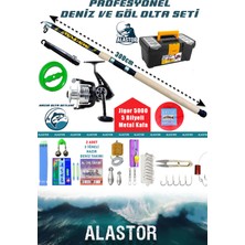 Alastor Profosyonel Deniz ve Göl Olta Takım 100-250GR Atarlı Kamış Sazan Olta Seti