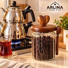 Arlina Home Kids 760 ml Akasya Kapaklı Cam Kavanoz