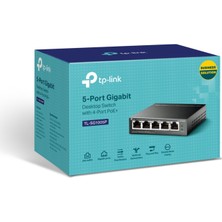 TP-Link Tp-Lınk 5port 4port Poe 65W Gigabit Yönetilemez Switch TL-SG1005P