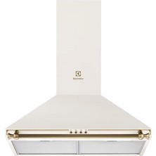 Electrolux EFC226V Duvar Tipi Rustik Davlumbaz, Krem, 60CM
