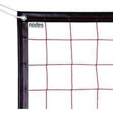 Nodes Voleybol Filesi - Siyah&kırmızı - Standart - 8 Metre