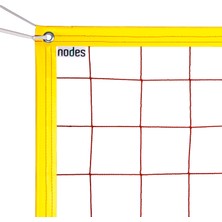 Nodes Voleybol Filesi - Sarı&kırmızı - Standart - 8 Metre