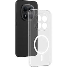 Lopard Xiaomi Redmi Note 15 Pro Plus Kamera Korumalı M-Safe Şarj Özellikli Şeffaf Sert Pc Telefon Kılıfı Kapak Magsafe