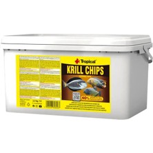 Tropical Krill Chips 2,5 Kg / 5 L Kova Yem