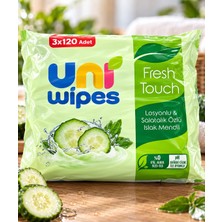 Uni Wipes Unı Wipes 3 Lü Islakmendil
