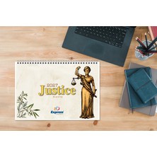Express Planner Express Planlayıcı 2027 Takvim A4 Ebat 53 Haftalık Planlayıcı Justice