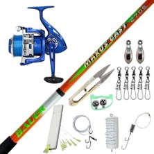 Trabucco Whiper 6000 Bauer Maxus 350 cm Olta Takımı Seti