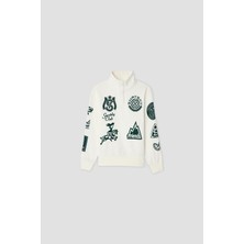 Swatsky Erkek Çocuk Ekru Sweatshirt