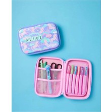 Smiggle Fly'n Hardtop Id Pencil Case Unicorn Desenli Kalem Kutu