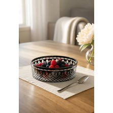 Kristal Market 19 cm Meyvelik Sunumluk City