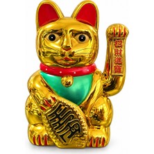 The Gencoo Güneş Enerjili Sallanan Şans Kedisi - Maneki Neko ALK6163