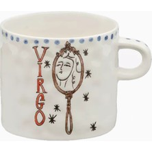 Anna + Nina Virgo Başak Burcu El Boyaması Seramik Kupa 500 ml
