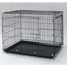 Smglobal Dayang Köpek Kafesi Siyah 108X69X77.5