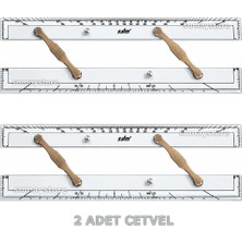 Somay Store Paralel Cetvel 2'li Set Parallel Ruler