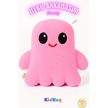 Kidhug Snoozy Toz Pembe Hayalet Peluş Oyuncak 40 cm Yumuşak Uyku Arkadaşı