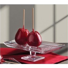 Paşabahçe Madlen Dikdörtgen Ayaklı Servis Tabağı 27x16 cm Şık Tasarım ve Estetik Yapı