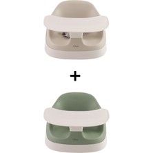 Will Chair İkili Pratik Mama Sandalyesi - Beige & Green