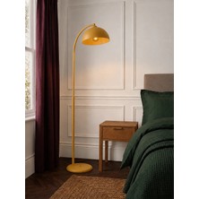 Avizade Nebula Eskitme Metal Retro Lambader-Modern Salon Aydınlatması-Eğimli Başlıklı Dekoratif Köşe Lambası