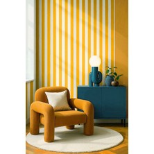 Golden DUVAR KAĞIDI - BORDÜR Dopamin Serisi 15601 Çizgili Dekoratif 5,2 M² Nonwoven Duvar Kağıdı