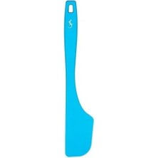 Lurch - Platin Silikon Hamur Kazıyıcı 28 cm Mavi - Yanmaz, Yapışmaz, Bükülmez, Çizmez, Tat ve Koku Bırakmaz - 240106