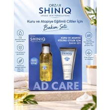Orzax Shiniq Ad Care Lipid Replenishing And Nourishing Cleansing Oil 100 ml + Lotion 40 ml -Kuru ve Atopik Cilt Bakım Seti