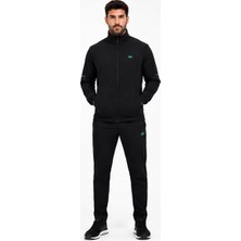 Lacoste Siyah Regular Fit Mevsimlik Ince Eşofman Takımı