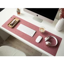 Clue 30X90 cm Premium Keçeli Desk Pad Mousepad Klavye Altlığı Koruyucu-2