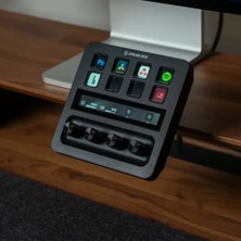 Clue Monitör Yükseltici Uyumlu Stream Deck Tutucu – Sabitlenebilir Kontrol Standı